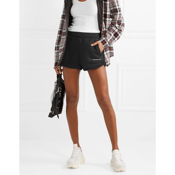 Alexander Wang Black Women's Shorts cotton blend Small A003273